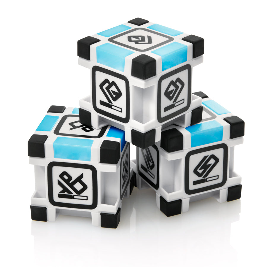 Three Cozmo Cubes