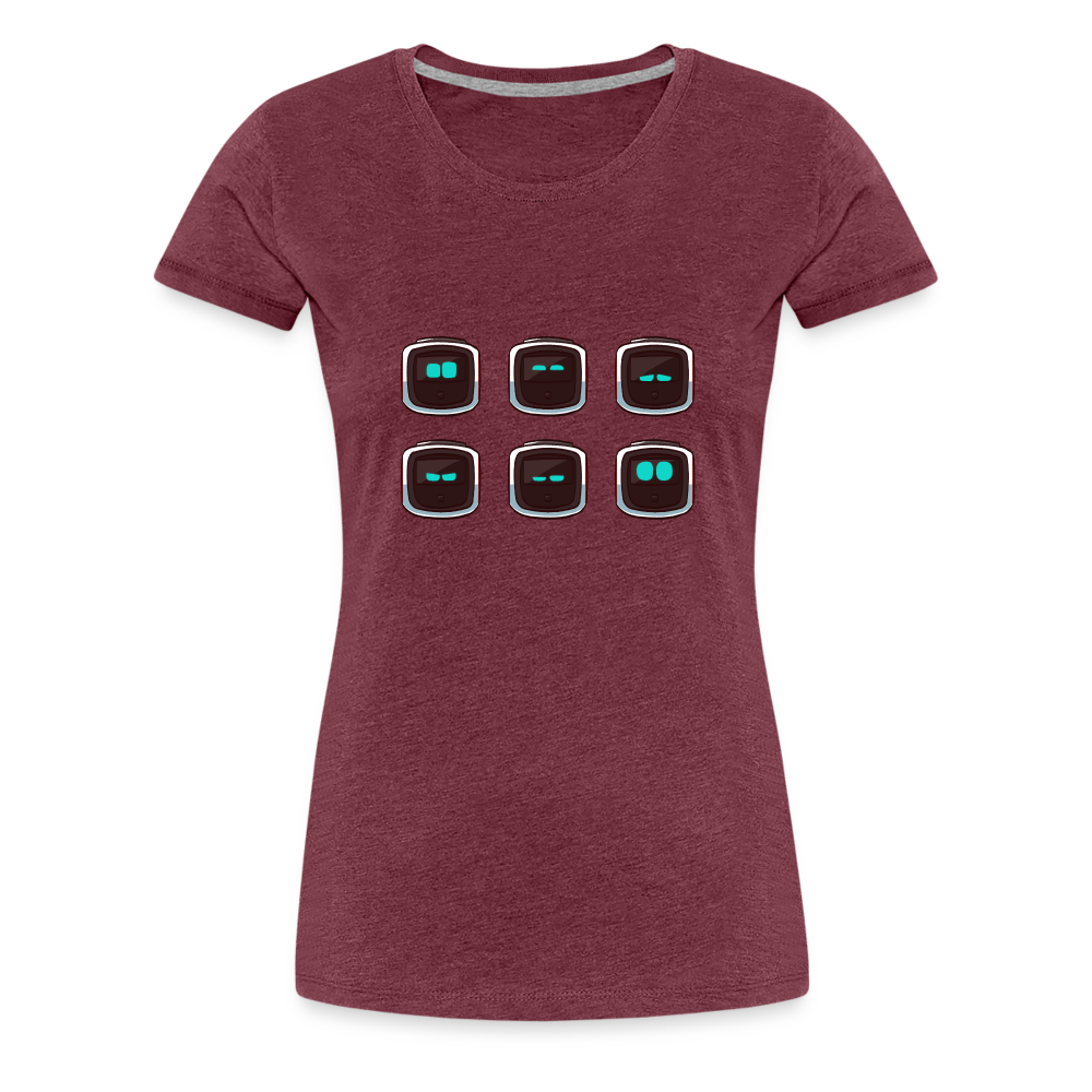 Women’s Cozmo Expression T-Shirt - heather burgundy
