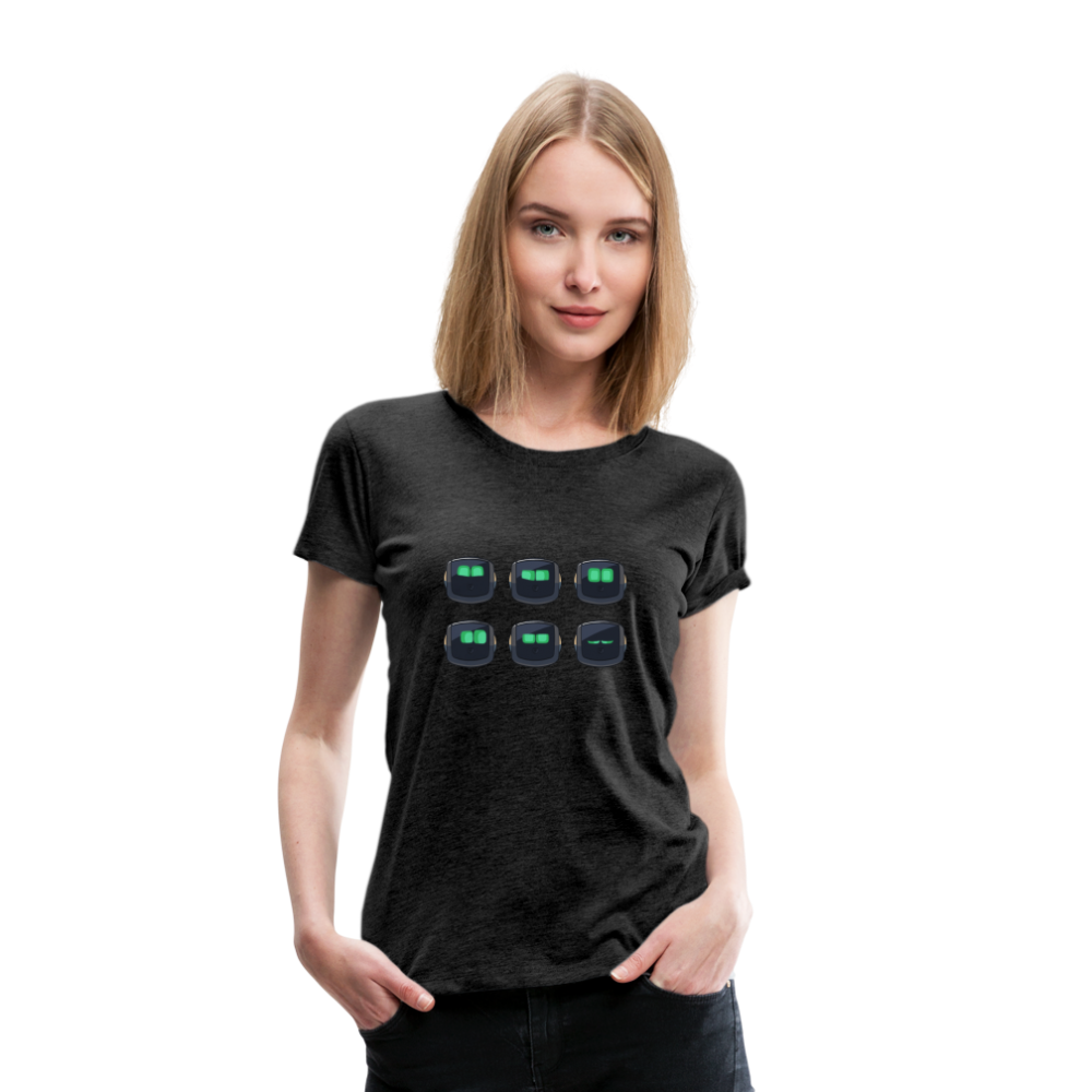 Women’s Vector Expression T-Shirt - charcoal grey