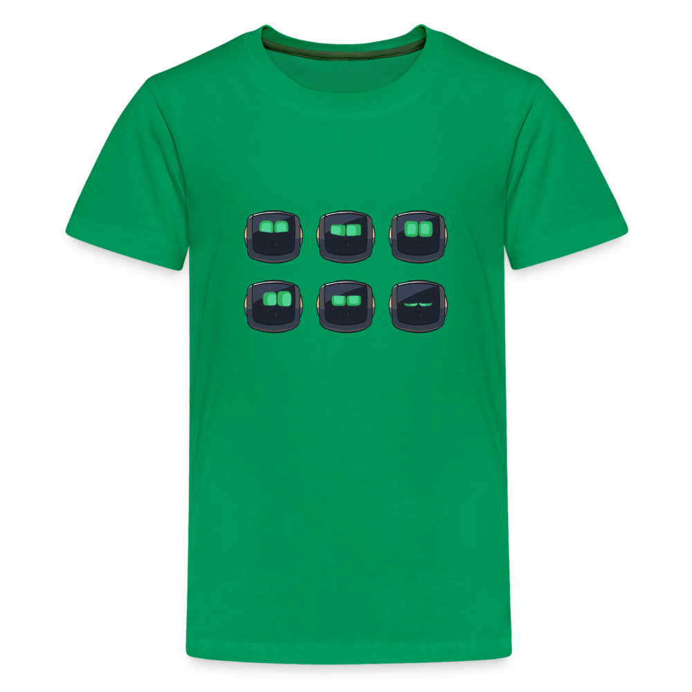 Kids' Vector Expression T-Shirt - kelly green